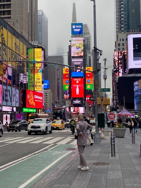 Times Square overdag